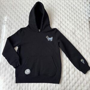 GOAT USA OG Hooded Sweatshirt Black Size Youth Large